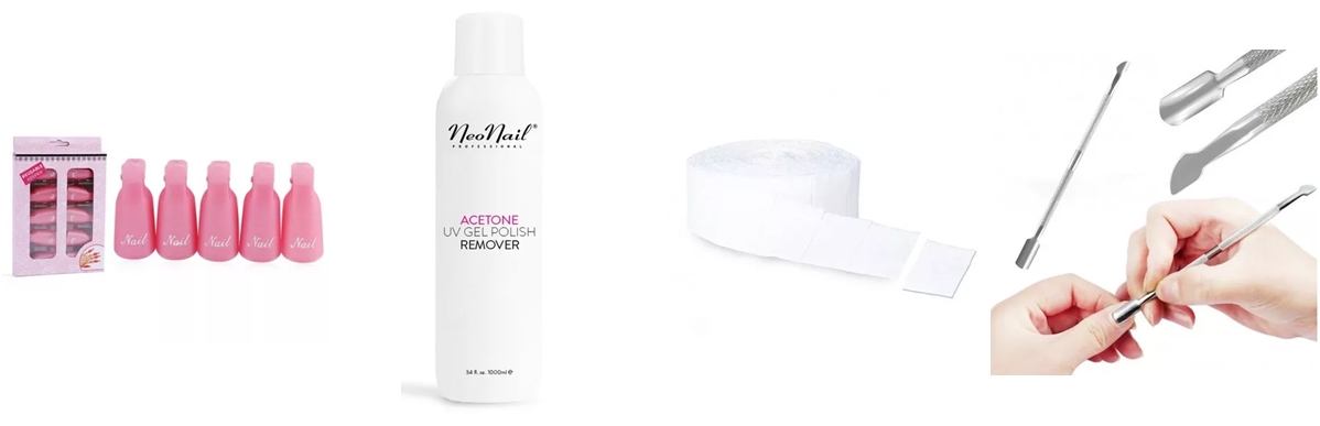 zestaw do usuwania manicure